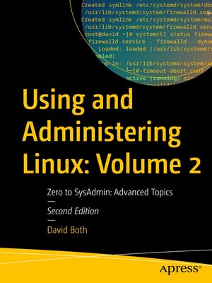 cover image of Using and Administering Linux, Volume 2